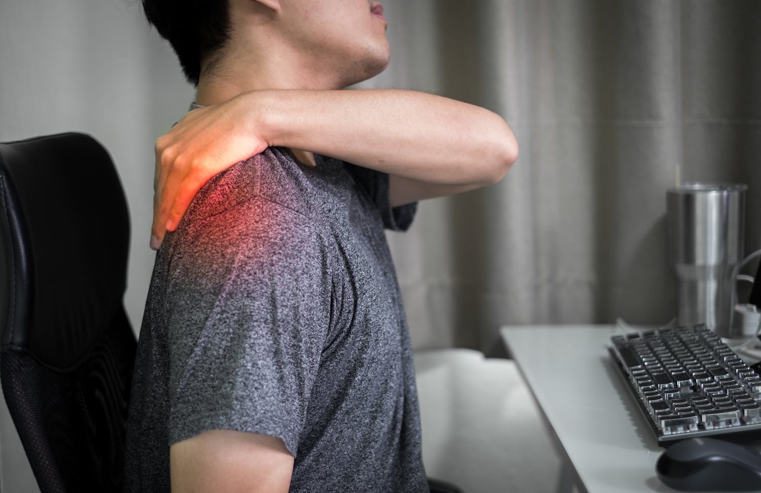 Blocage de l'omoplate : de quoi parle-t-on ?